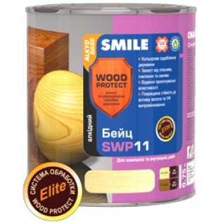 Бейц SMILE Wood Protect SWP-11, Elite Колір: Палісандр 0,75 л